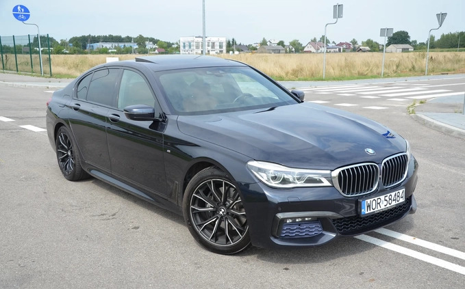 BMW Seria 7 cena 150000 przebieg: 205000, rok produkcji 2017 z Zambrów małe 781